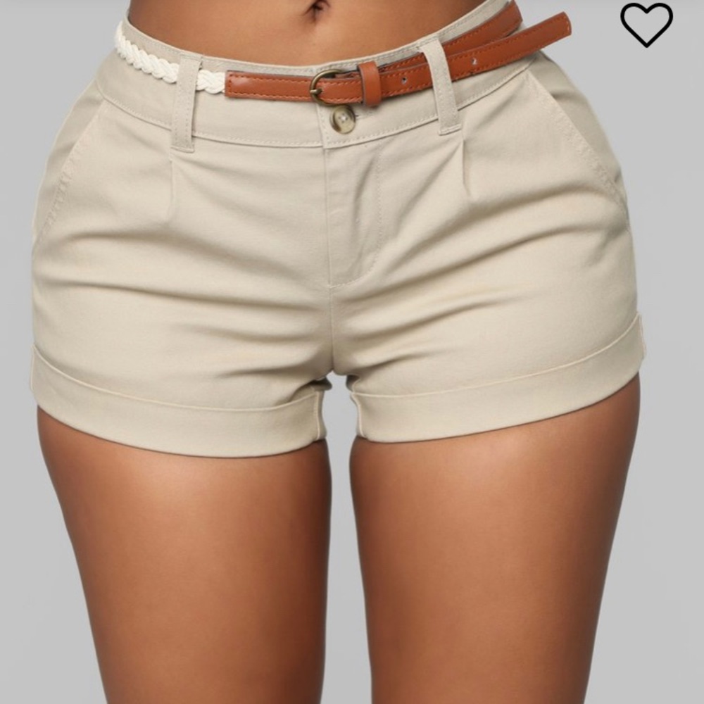 Khaki shorts